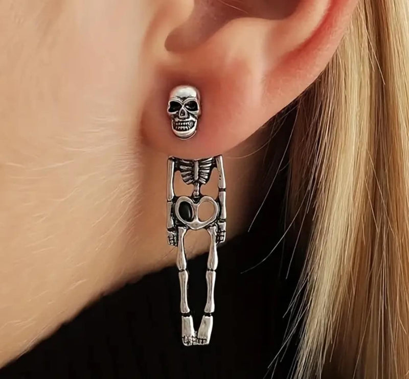 Skeleton Earrings (arroval 5-7 biz days)