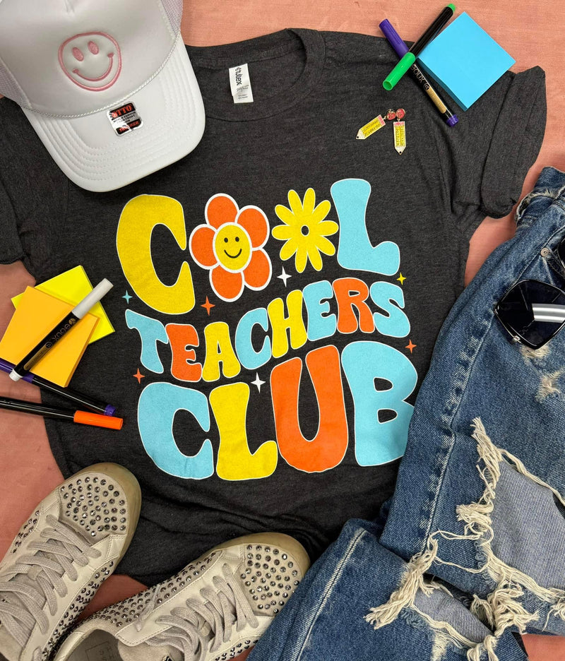 Cool Teacher Club tee (preorder arrival 7 biz days)