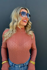 Porsha Lace Thumbhole Top (preorder arrival first week Dec)