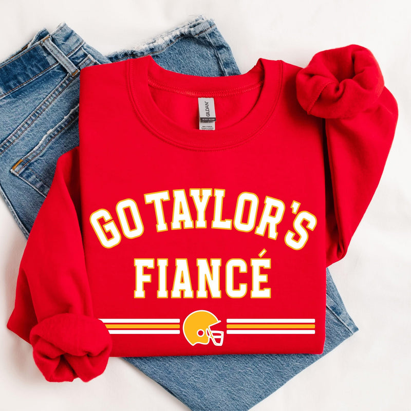 Go Taylor’s Fiance Sweatshirt (preorder arrival 10 biz days)