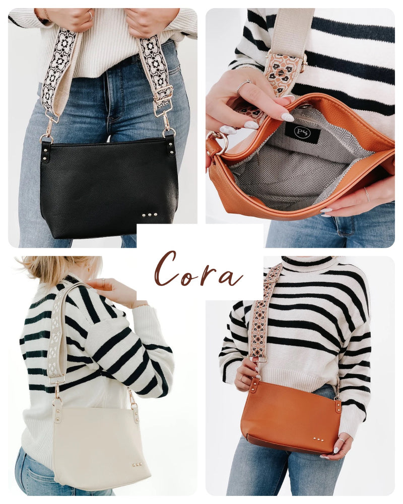 Cora Structured HOBO Bag