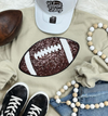 FOOTBALL Sequin Patch Sweatshirt (preorder arrival 10 biz days)