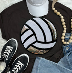 Volleyball Sequin Patch TEE (preorder arrival 10 days)