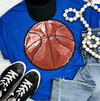 BASKETBALL Sequin Patch TEE (preorder arrival 10 days)