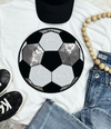 SOCCER Sequin Patch TEE (preorder arrival 10 days)