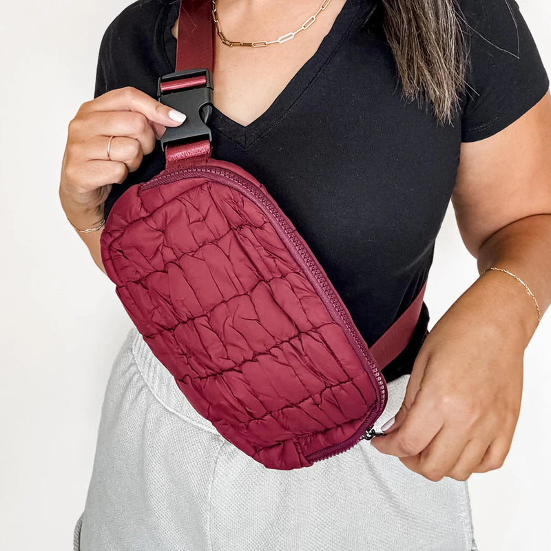 Puff Fanny Pack/Waist Bag