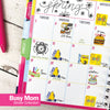 Best Planner Stickers | Family, Work, To-Dos, Events, Goals | 8 Styles - Denise Albright® 