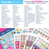 Best Planner Stickers | Family, Work, To-Dos, Events, Goals | 8 Styles - Denise Albright® 
