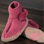 Knit Slipper Booties