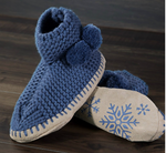 Knit Slipper Booties