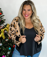 Bentley Cheetah Button Cardi
