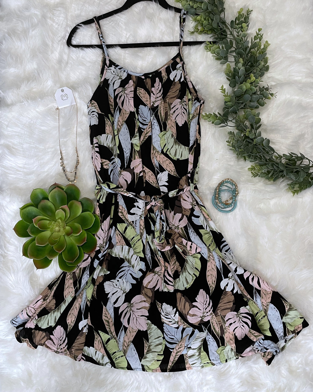Tropical Fern Dress